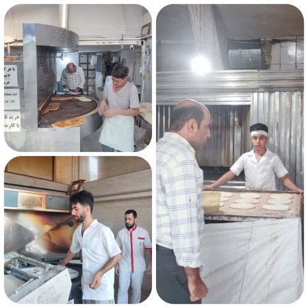 نظارت بر عملکرد نانوایی های بخش خرم آباد
