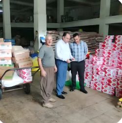 بازدید میدانی سرپرست جدید جهاد کشاورزی از مراکز توزیع کالاهای اساسی