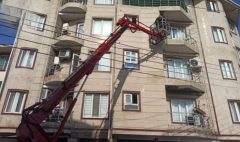 نجات سالمند محبوس شده با نخستین ماموریت «بالابر ۲۲ متری» در تنکابن نجات سالمند محبوس شده با نخستین ماموریت «بالابر ۲۲ متری» در تنکابن