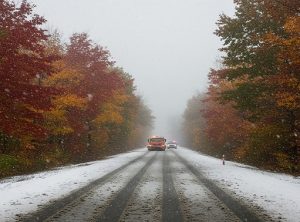 وقتی برف به ارتفاعات سلام می‌کند