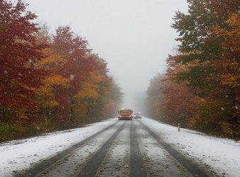 وقتی برف به ارتفاعات سلام می‌کند