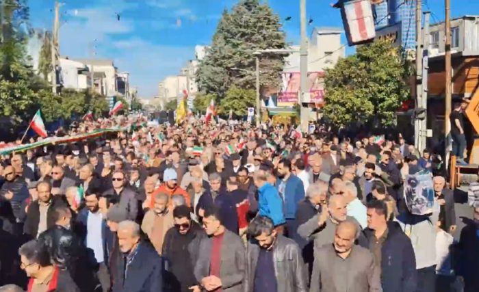 اعلام انزجار مردم تنکابن به اقدامات تروریستی حوادث اخیر