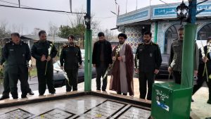 فرمانده جدید سپاه تنکابن با شهدای شهرستان تجدید میثاق کرد