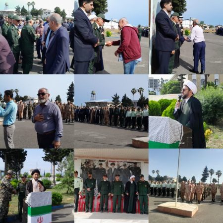 تجلیل از حماسه آزادسازی خرمشهر در صبحگاه مشترک سپاه تنکابن تجلیل از حماسه آزادسازی خرمشهر در صبحگاه مشترک سپاه تنکابن