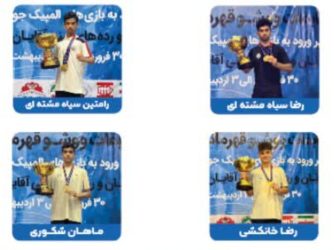 ۴ ووشوکار تنکابنی به مسابقات قهرمانی آسیا اعزام شدند  